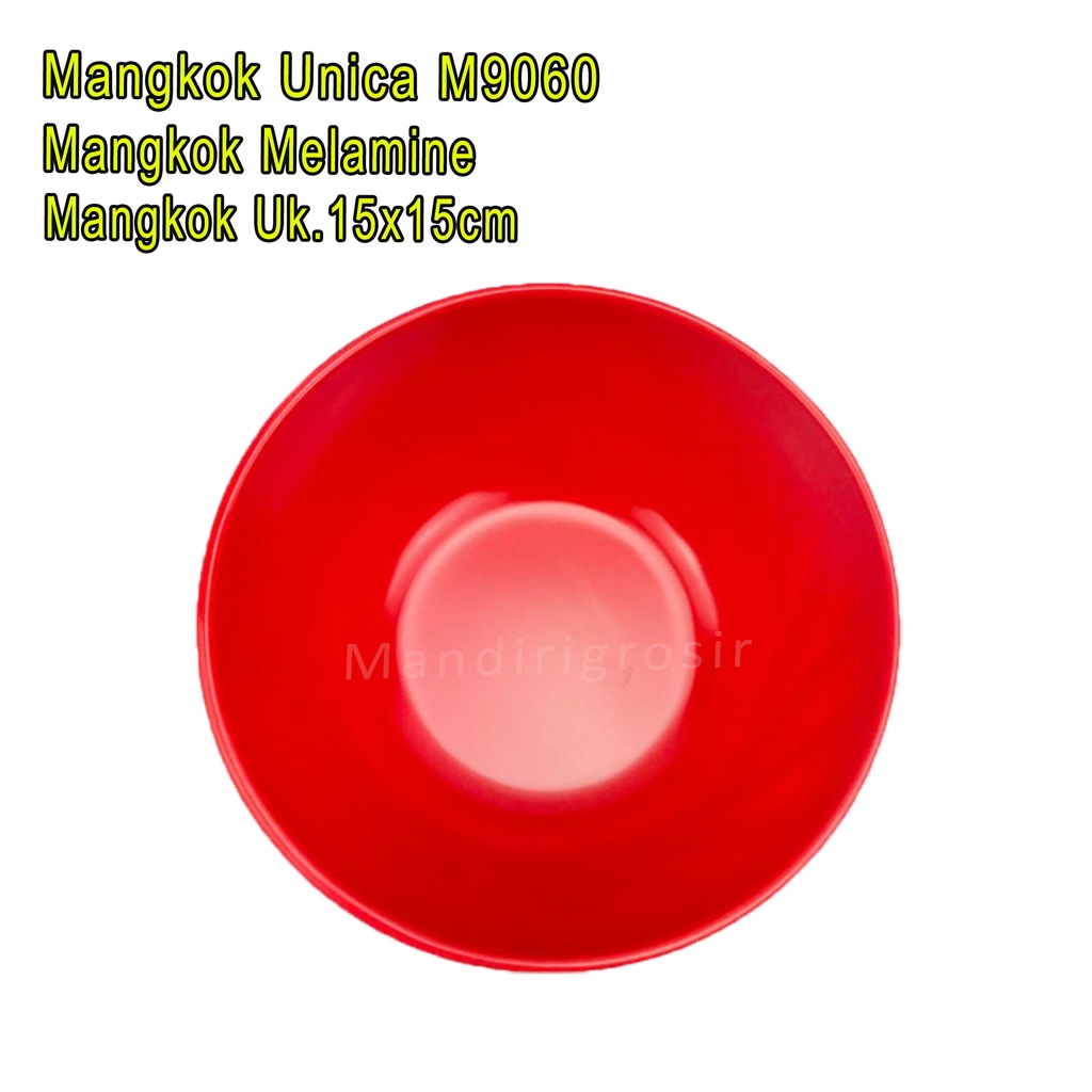 Mangkok Serbaguna *Mangkok Unica M9060 * Mangkok Melamine * Uk.15x15cm