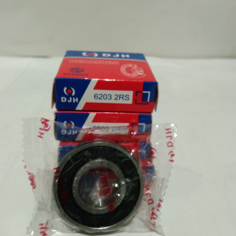 BEARING 6203 2RS (DJH) TUTUP KARET