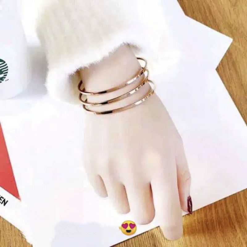 Gelang keroncongan asli titanium cart1er