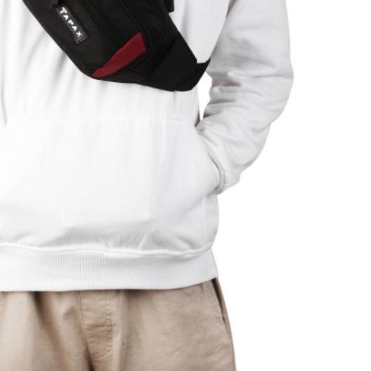 ♩ Waistbag Pria terbaru Berkualitas keren premium Bisa murah E8Y3P Tas waistbag slingbag Distro 4 ✼