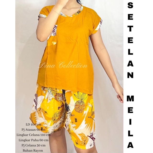 SETELAN MEILA | ONESET KOMBINASI RAYON PREMIUM
