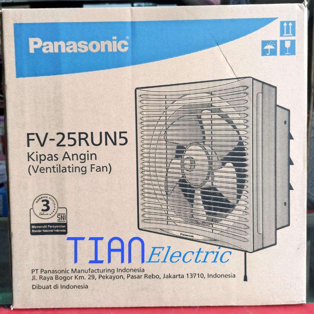 PANASONIC FV-25RUN Exhaust Fan 10 Inch