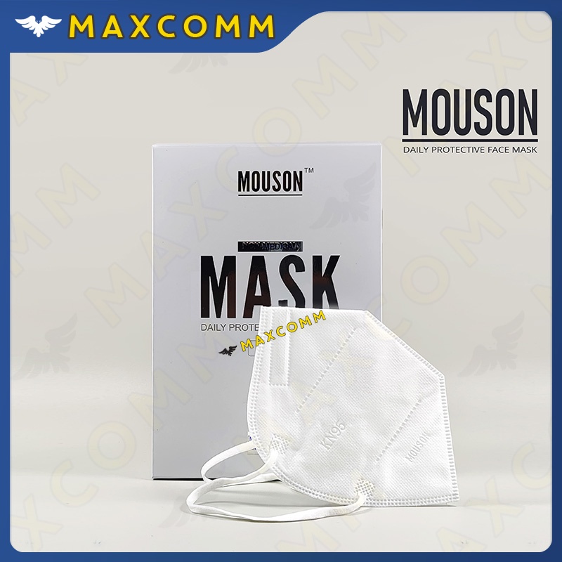 MASKER MOUSON PREMIUM KN95 MASKER SEKALI PAKAI 5PLY NON MEDIS