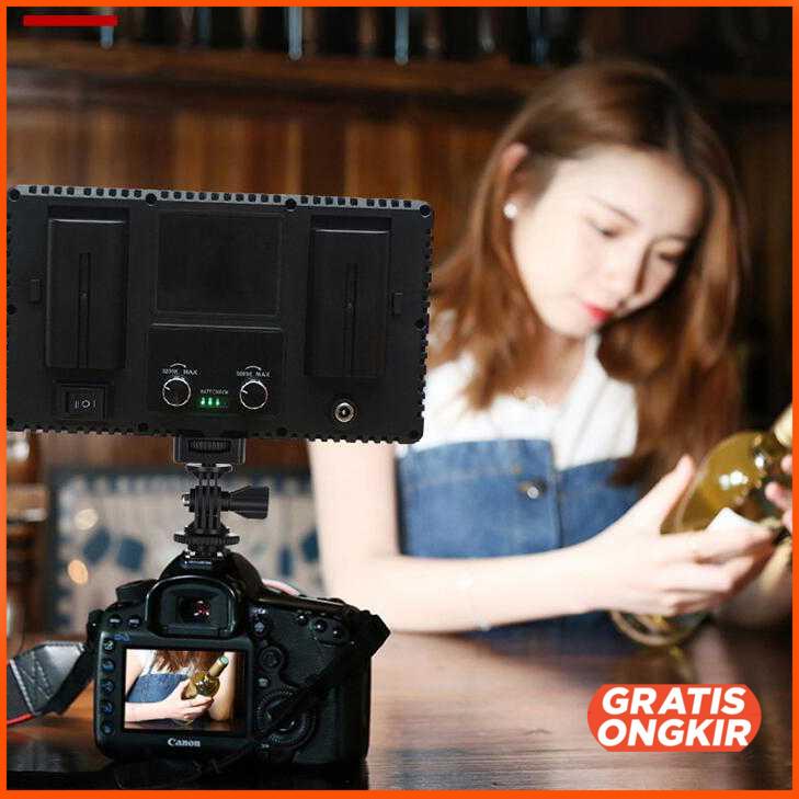 Lampu Kamera Foto Video Portable Fill Light 40W 600 LED - D600