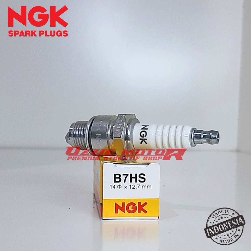 BUSI MOTOR NGK STANDARD B7HS ORIGINAL YAMAHA 2 TAK JADUL