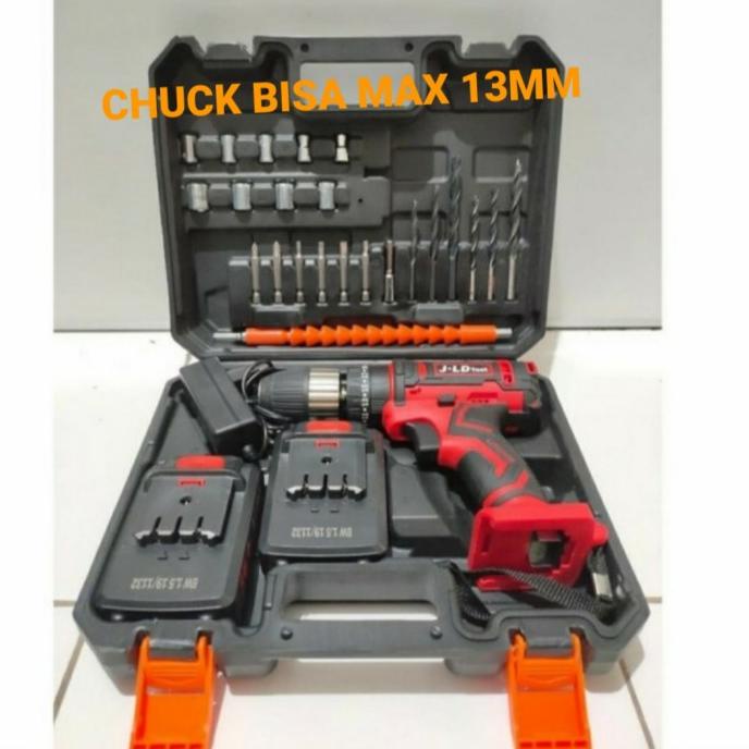 BOR CORDLESS JLD 36V BATERAI IMPACT DRILL Termurah