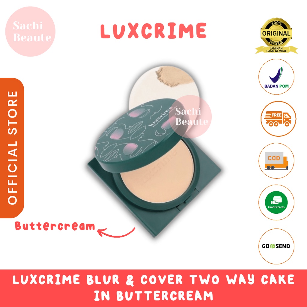 Luxcrime Blur &amp; Cover Two Way Cake in Buttercream