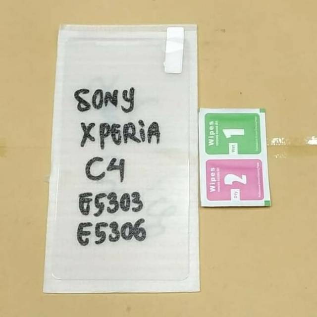 Tempered gorila glass kaca sony xperia C4 E5303 E5306 Mantup murah