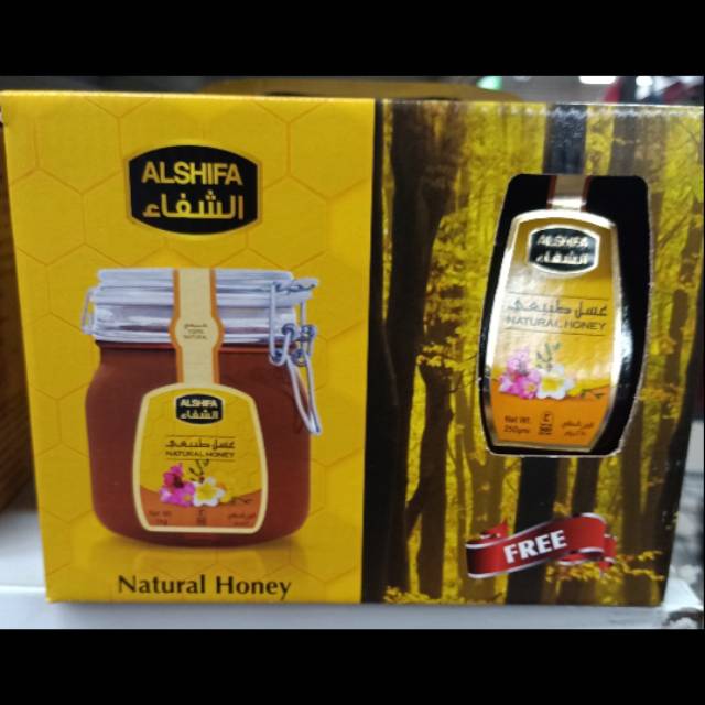 

AL SHIFA NATURAL HONEY JAR 1KG (FREE 250GR)