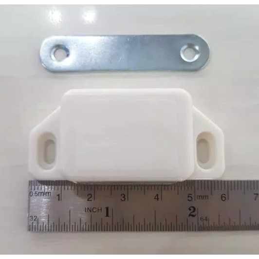 Magnet Kotak Putih untuk Pintu Lemari Kayu