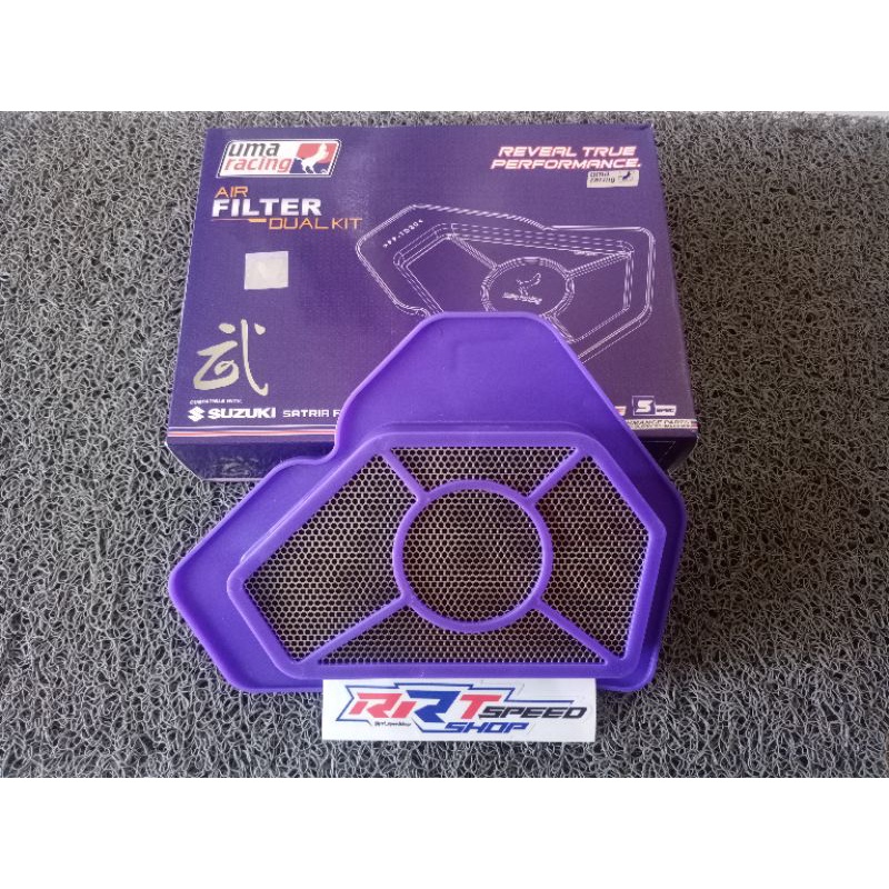 AIR FILTER DUAL KIT UMA RACING Y15ZR / AEROX / PCX150 / FU FI 150