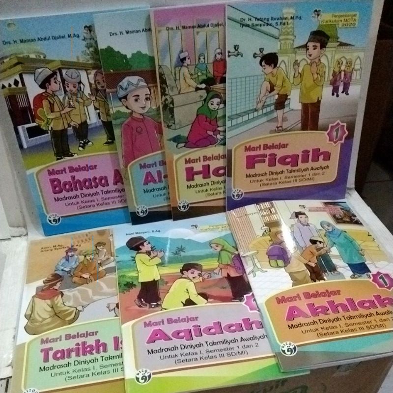 Jual Buku Satu Paket Madrasah Diniyah Takmiliyah Awaliyah Kelas 1 ...