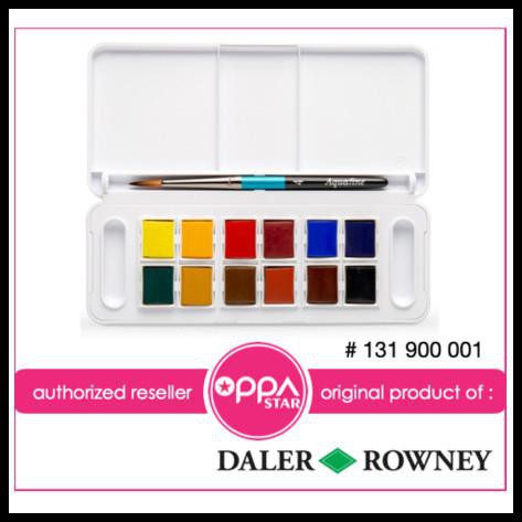 

New Daler Rowney Aquafine Watercolor 12 Travel Set