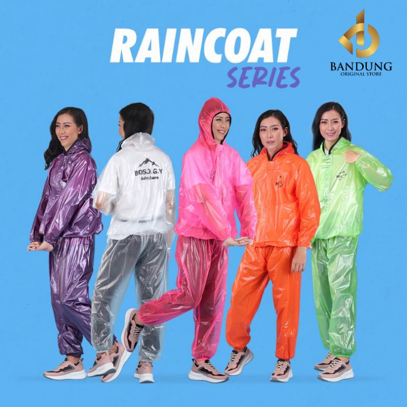 PROMO MUSIM HUJAN | Jas Hujan Perempuan Dewasa Ungu Pink Tebal Terbaru Setelan Baju Celana | Mantel Cewe | Mantel Olahraga Bahan Premium Original Termurah