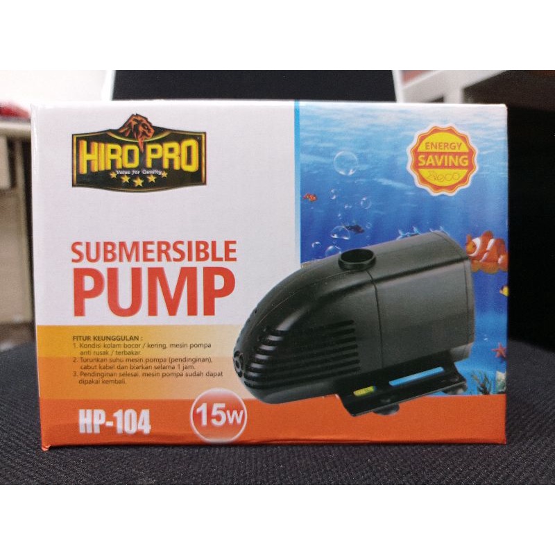 PROMO MURAH POMPA AQUARIUM KOLAM HIDROPONIK HIRO HP 104