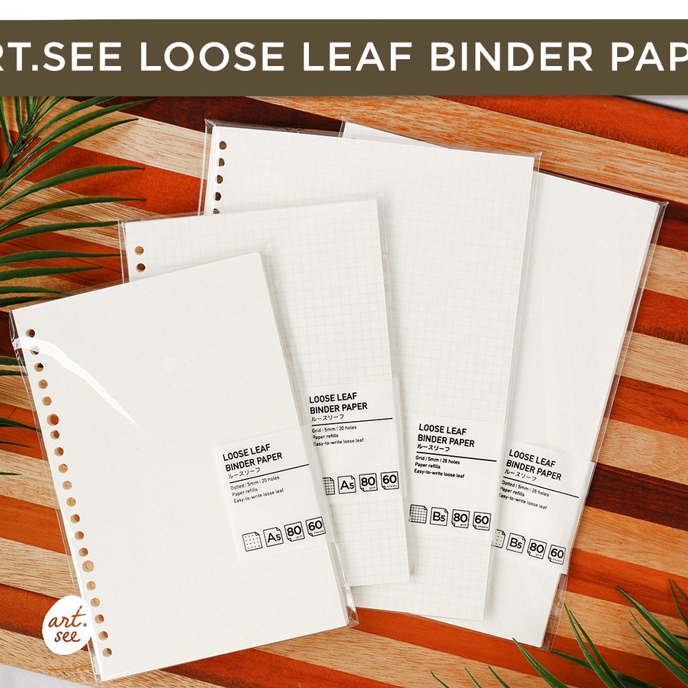 

art.see Loose Leaf Binder Paper