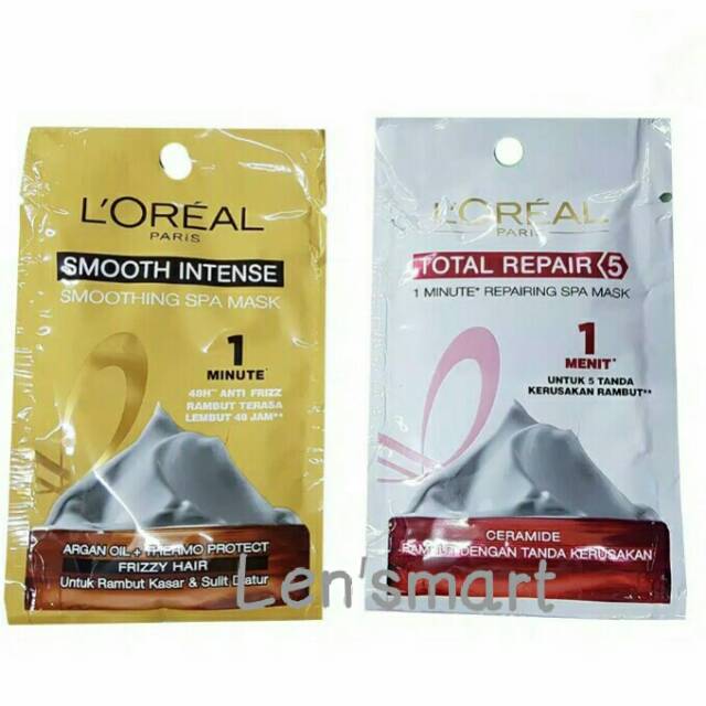 L'OREAL HAIR MASK / LOREAL MASKER RAMBUT SACHET