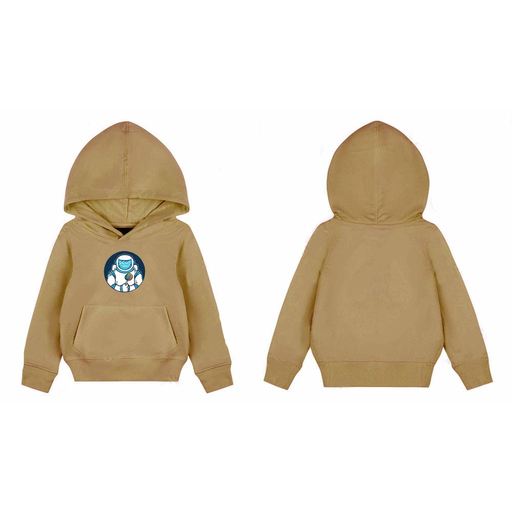 Hoodie Sweet Space Sweater Pakaian Fleece Anak M -XL