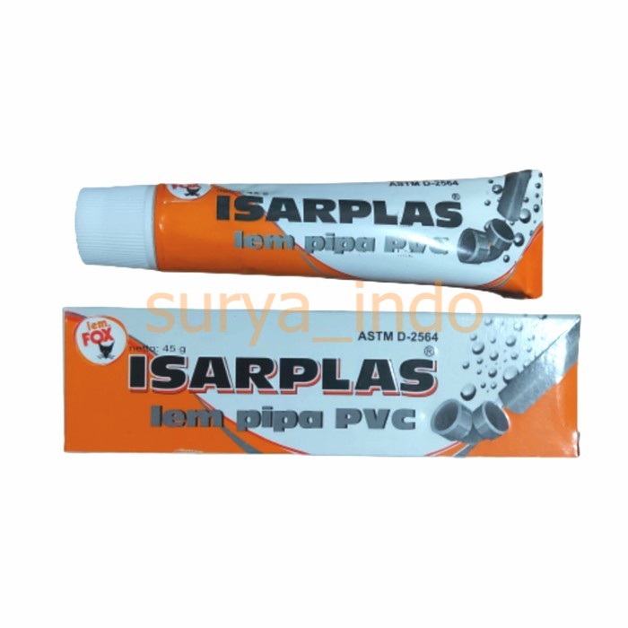 LEM PIPA PVC PARALON ISARPLAS 45 GRAM ODOL PEREKAT PIPA / FITTING PVC