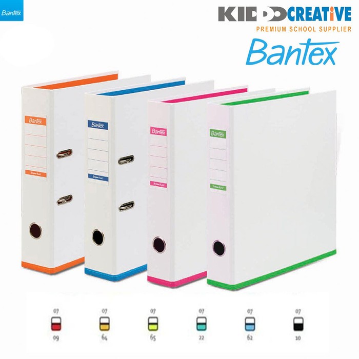 

Bantex Lever Arch File - Two Tone Color White Series