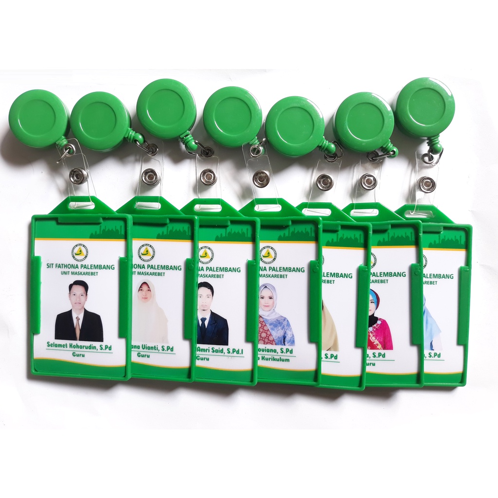 

PO id card holder murah || id card kantor pvc