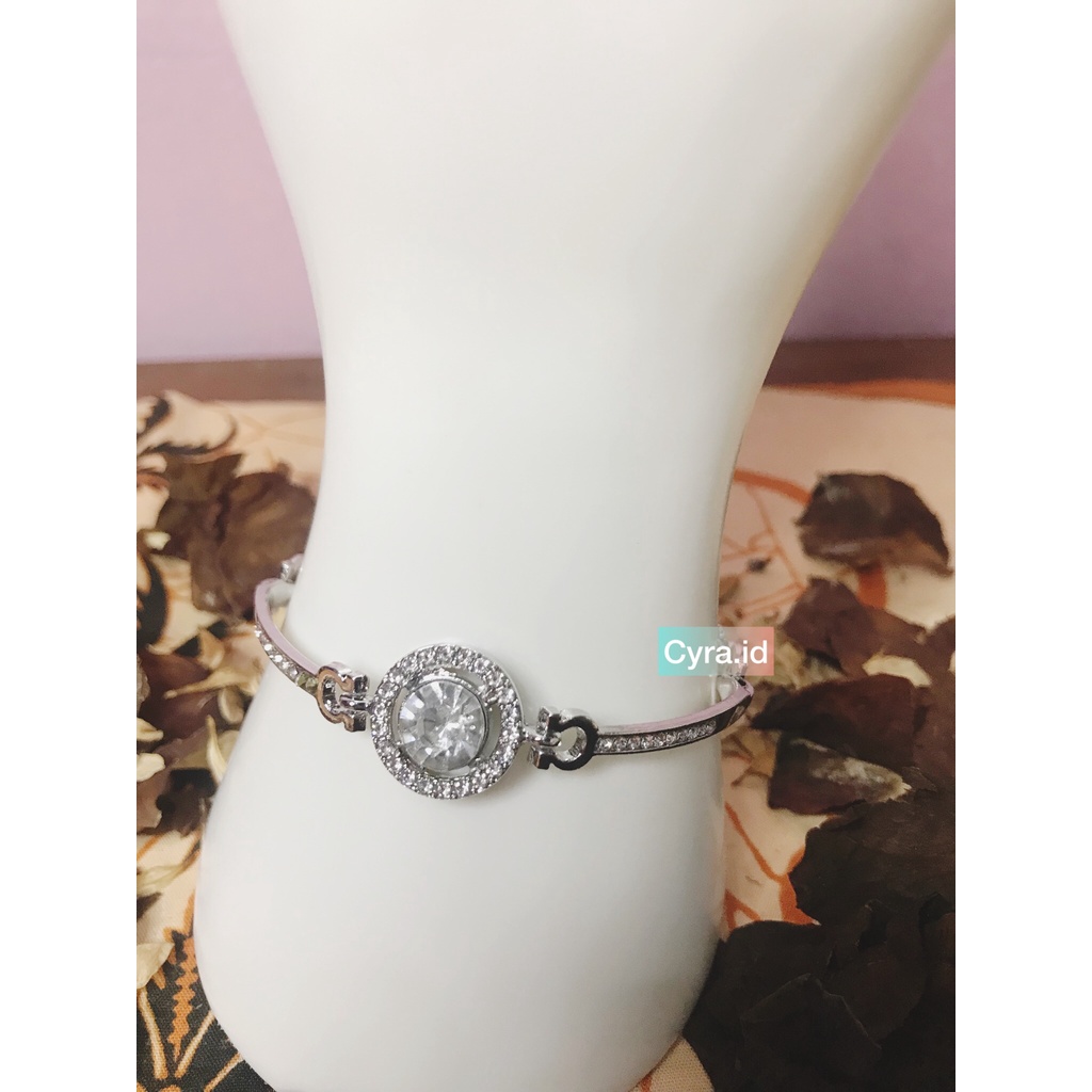 gelang titanium wanita / aksesoris wanita / aksesoris korea