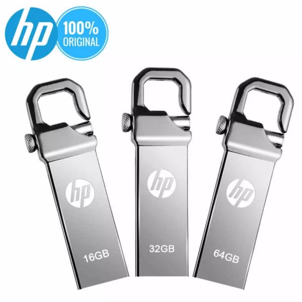 Flashdisk FlashDisk USB Flash Drive FD USB 2.0 4GB-8GB-16GB-32GB-64GB USB FLASDISK MERK HP 4GB-8GB-16GB-32GB-64GB-Flash Drive-USB Drive Support All Smartphone-Laptop-Pc-Tablet-Silver