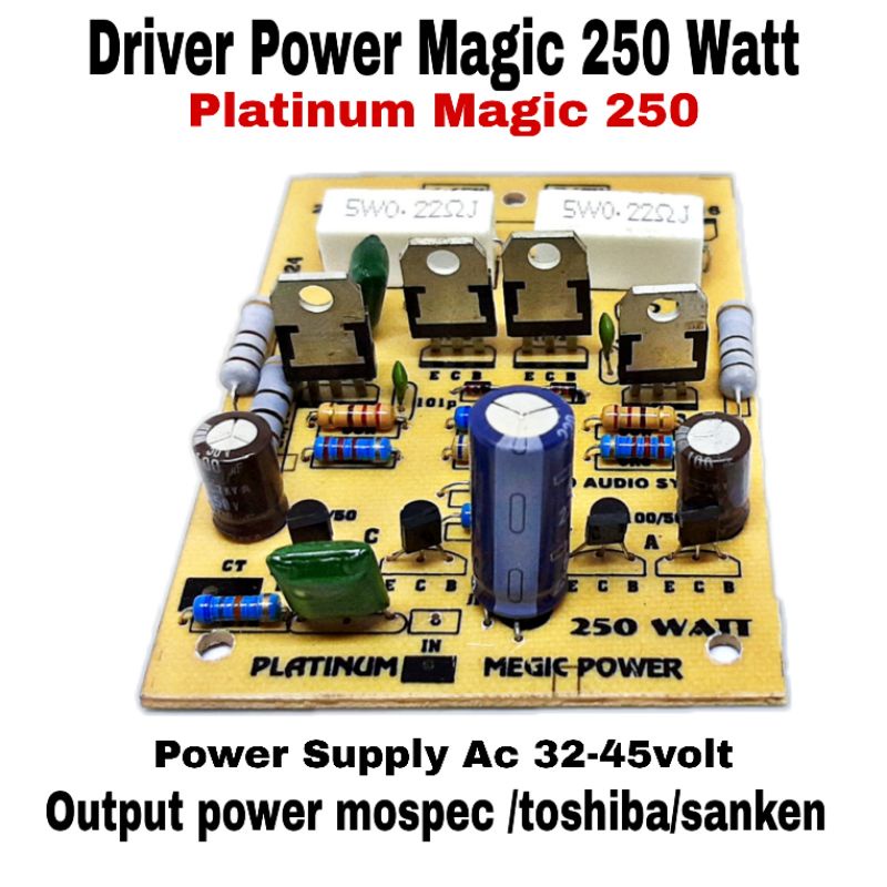 DRIVER POWER MAGIC 250 WATT