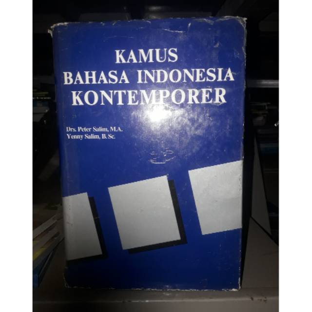 Buku Kamus Bahasa Indonesia Kontemporer by Drs.Peter Salim