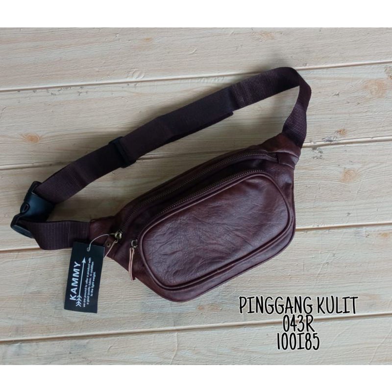 tas pinggang kulit, waist Bag