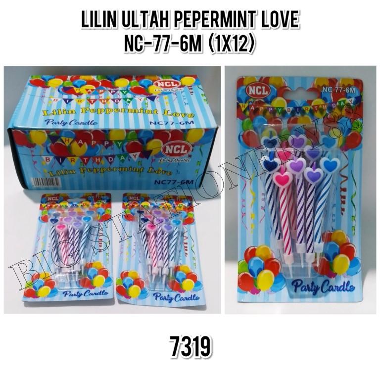 LILIN ULTAH PEPERMINT LOVE NC-77-6 M