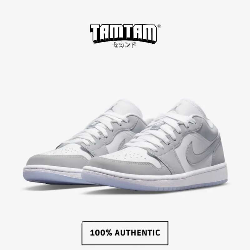 NIKE AIR JORDAN 1 LOW WOLF GREY ORIGINAL