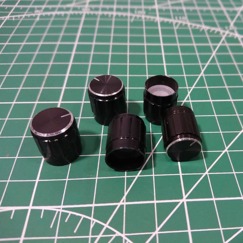 Knop Potensio 14mm Knop Potensio Aluminium KECIL Bagus Knob Potensio