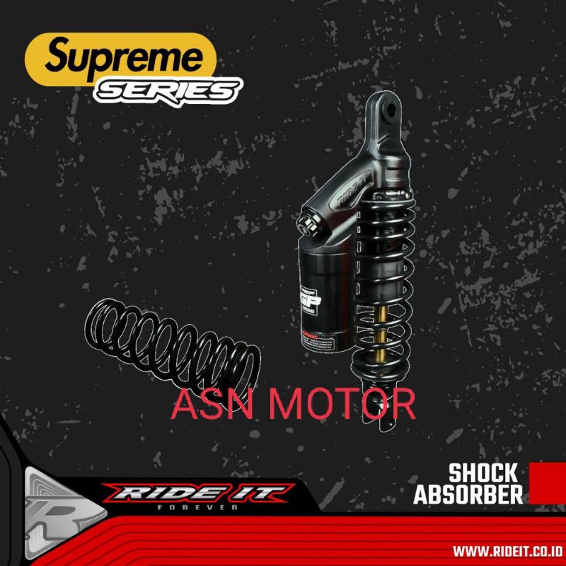 Shock Shockbreaker Ride it GP Supreme series  motor Matic Vario ,beat ,scpoy, Klik fungsi Setelan Atas Bawah Reborn dan suspensi 330 dan 310