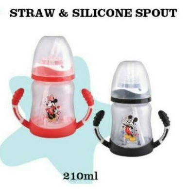 Lusty Bunny Disney STRAW &amp; SILICONE SPOUT 210ml DMM 3012