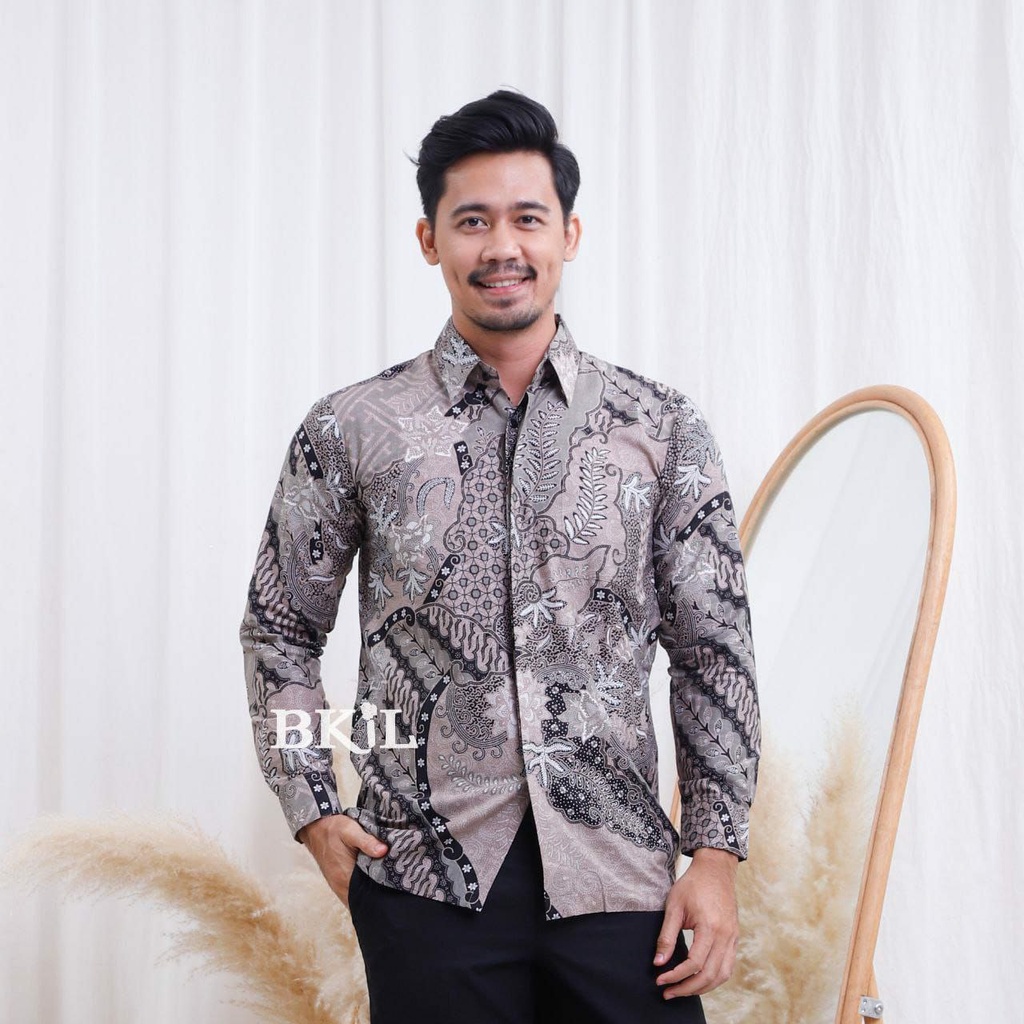 BATIK JUMBO M L XL XXL XXXL XXXXLXXXXXL TERBARU KEMEJA BATIK PRIA LENGAN PANJANG TERBARU