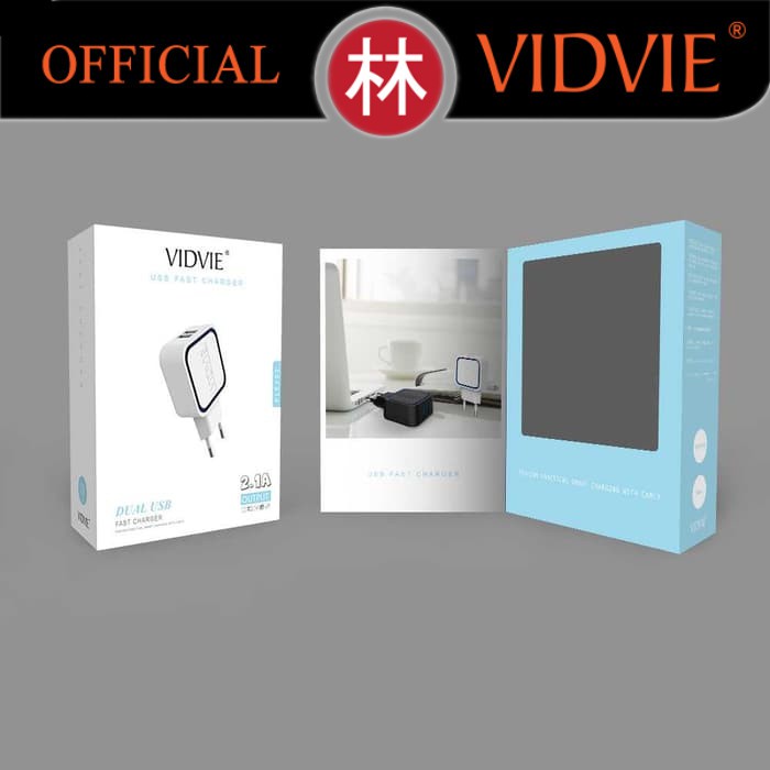 Vidvie PLE202 S Dual USB Charger 2.1A Charger Only