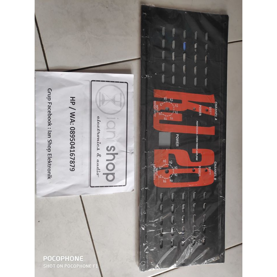Panel Box Power KJ20 Depan Belakang 48 x 17 cm
