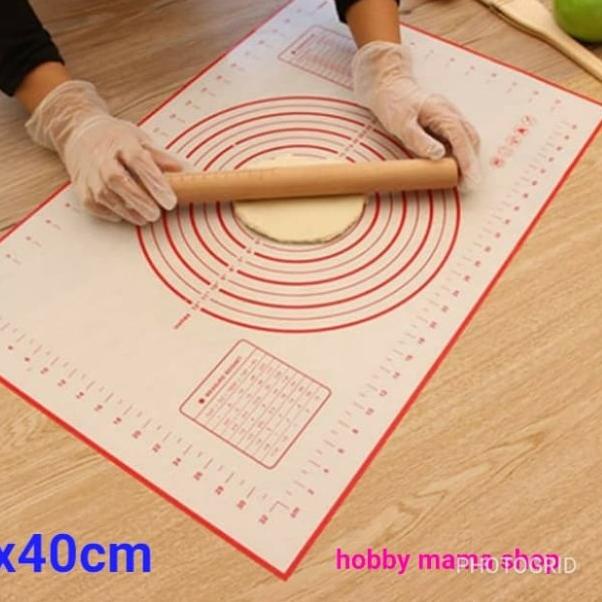 ♢ alas adonan silikon 60x40 cm ←