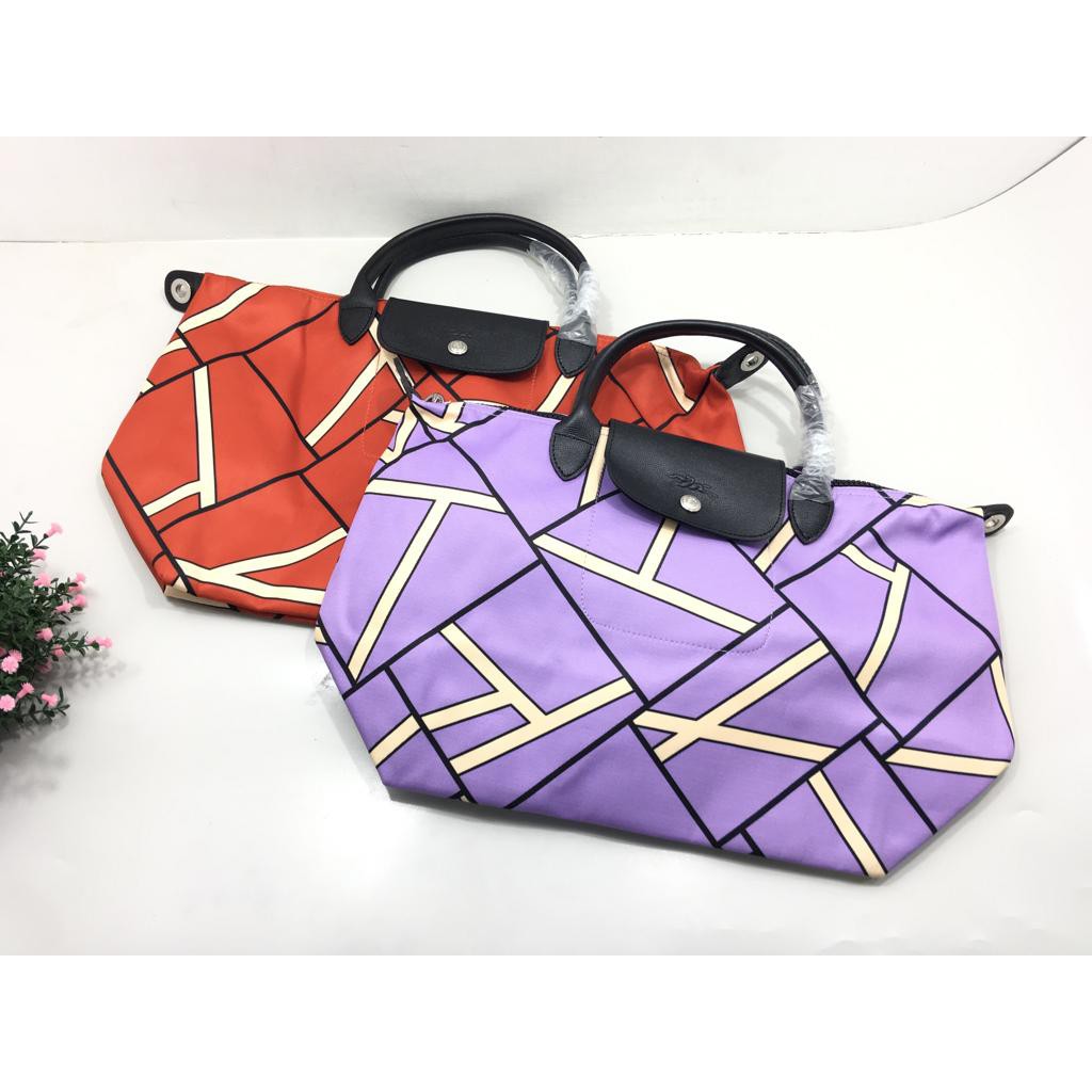 Tas Wanita LC Neo Geo Print ORIGINAL Medium M Small S Kecil Ungu Lilac Merah Sianne Original ORI
