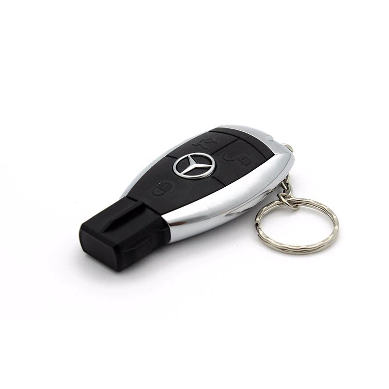 Flash Disk USB Portable Bentuk Kunci Mobil Benz 1TB