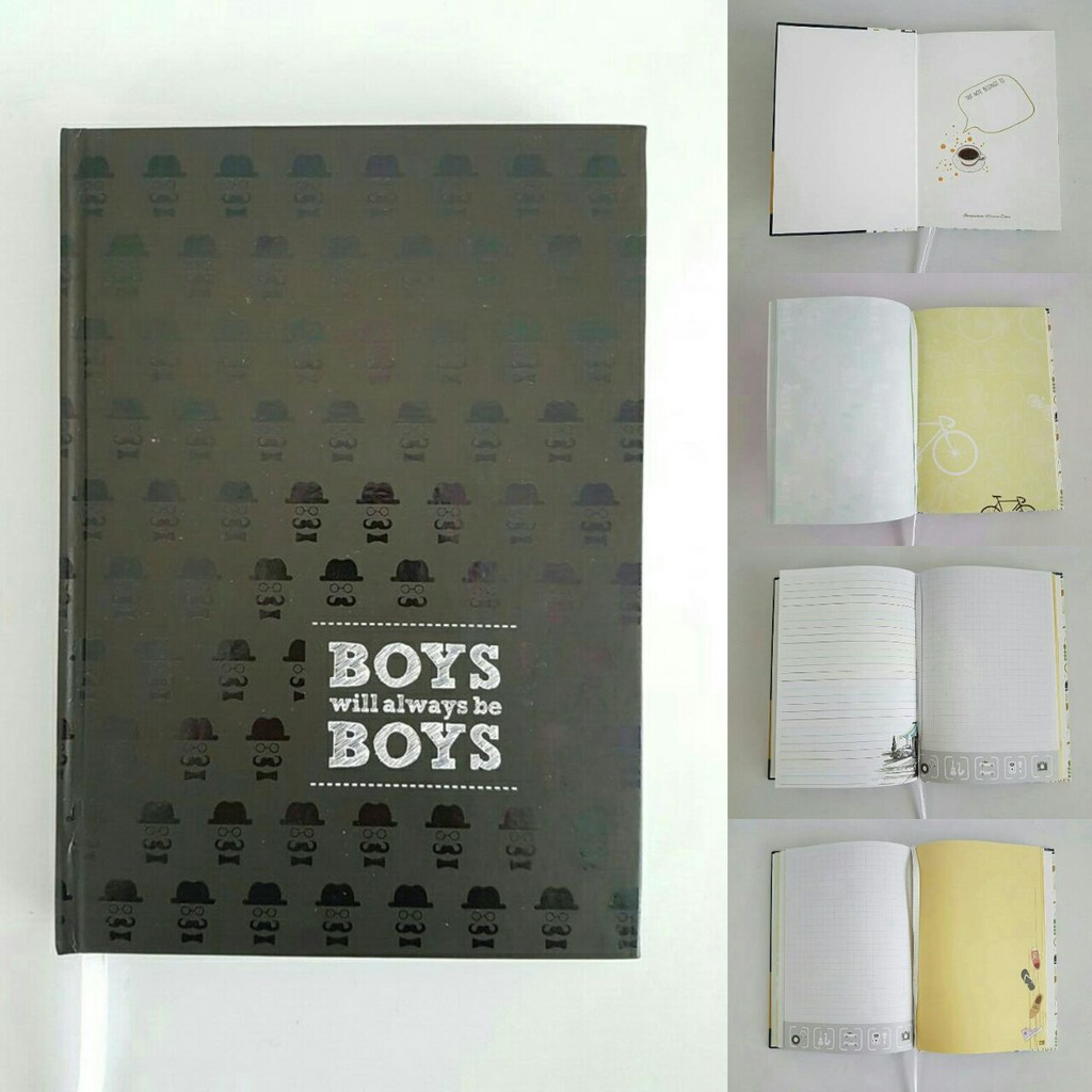 

Neatnote Graphic Series - Boys Black - JANUARY PROMO