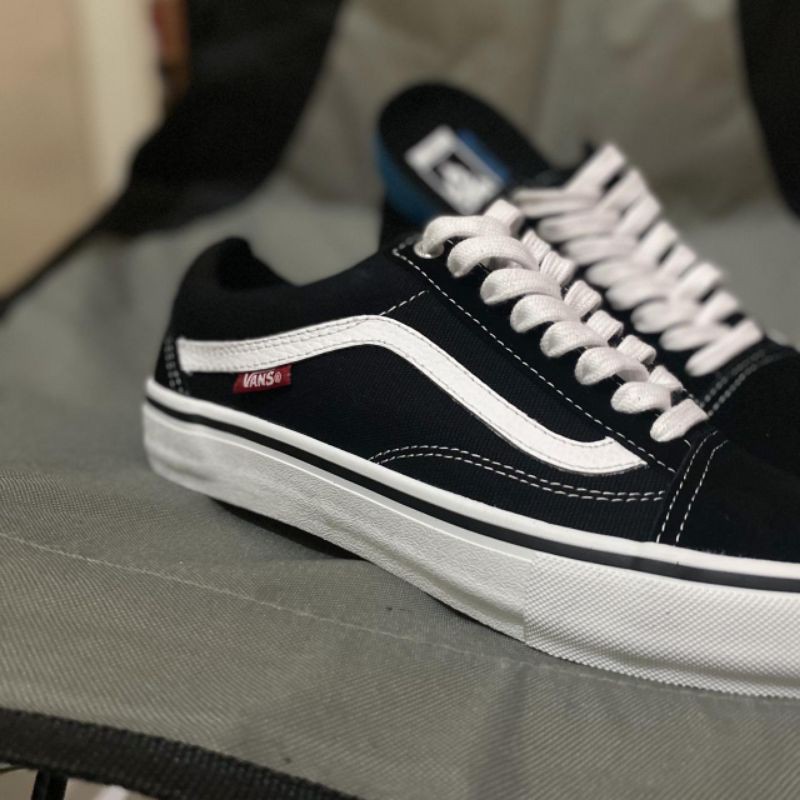 VANS ORIGINAL OLD SKOOL PRO BLACK/WHITE