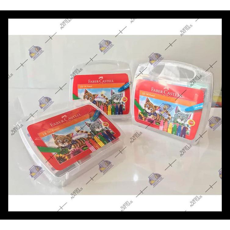 

Fabercastell_Oil Pastel_18 Pcs Per Box(Transparent) Terlaris