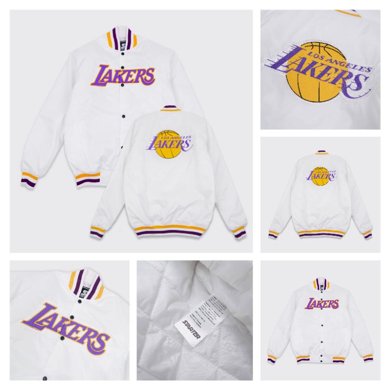 VARSITY LAKERS BIG BACK SNOW PUTIH PREMIUM ORIGINAL