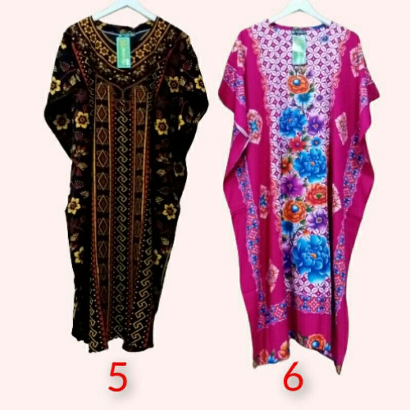 Daster kalong kencana ungu jumbo Ld.140 cm