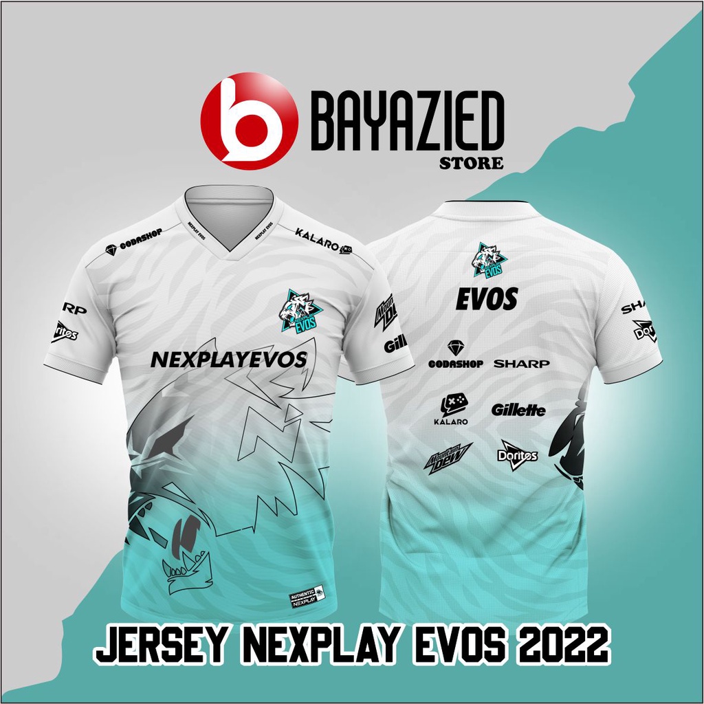 JERSEY NEXPLAY EVOS WHITE LIMITED EDITION