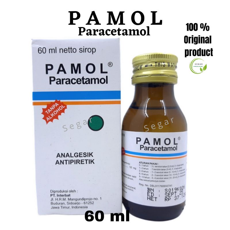 Pamol Paracetamol Sirup