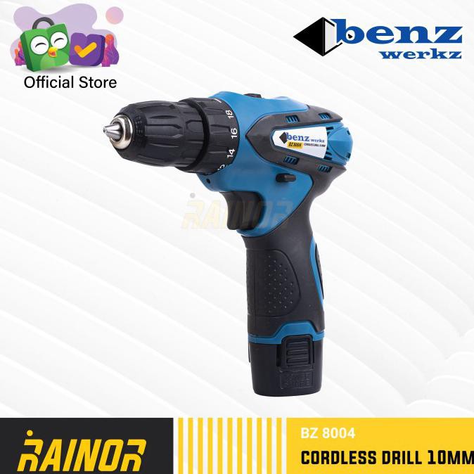 -READY- BOR BATERAI CORDLESS DRILL BZ8004 / BOR TANGAN BATERAI 12V BENZ
