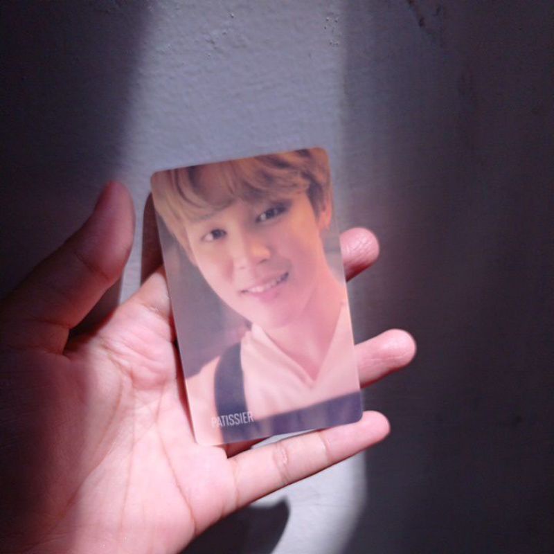 storycard jimin BTS world limited edition